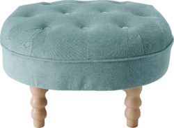 Heart of House - Darcy - Fabric Footstool - Duck Egg